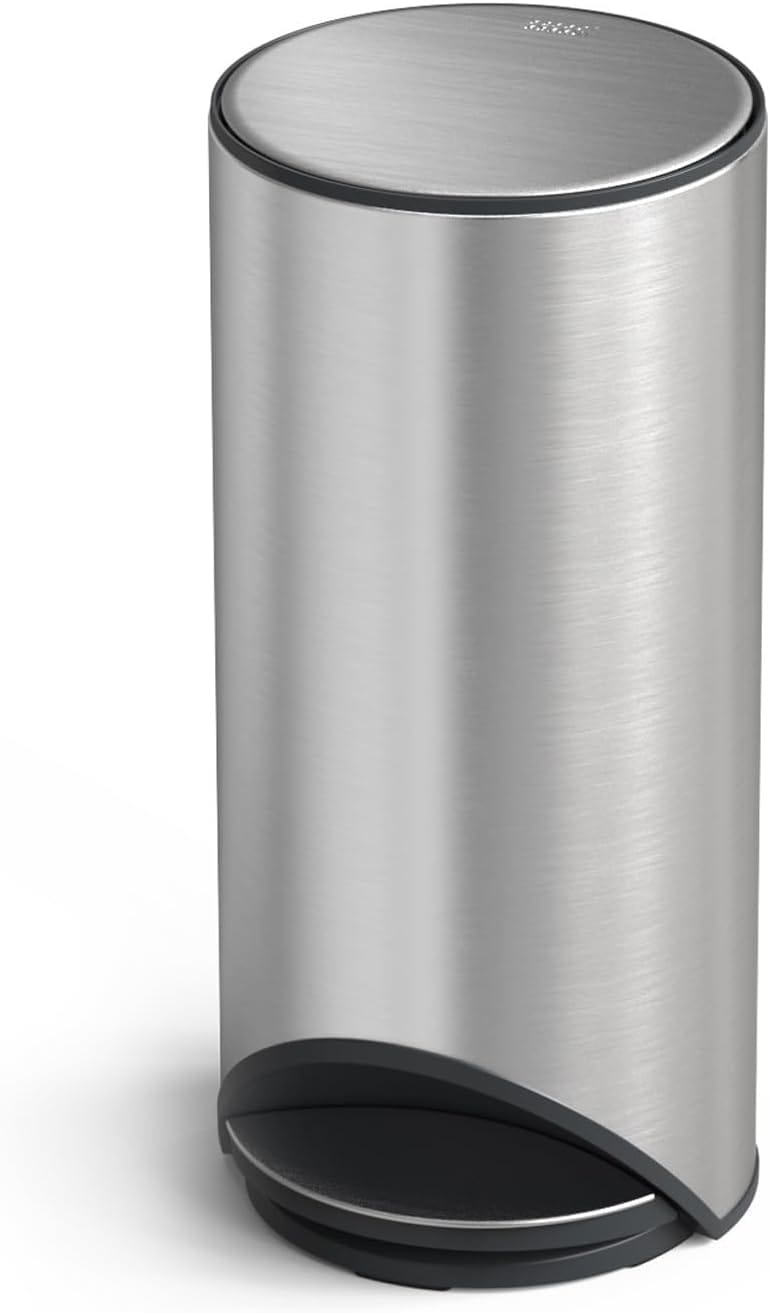 Another great deal on amazon: Joseph Joseph Arc 30L/7.9 Slimline Pedal Bin with Easy Push Pedal, Liner Pocket, Odor Seal, Soft-Close Lid, Fingerprint-Proof, Removable Inner Bucket, Stainless Steel 1