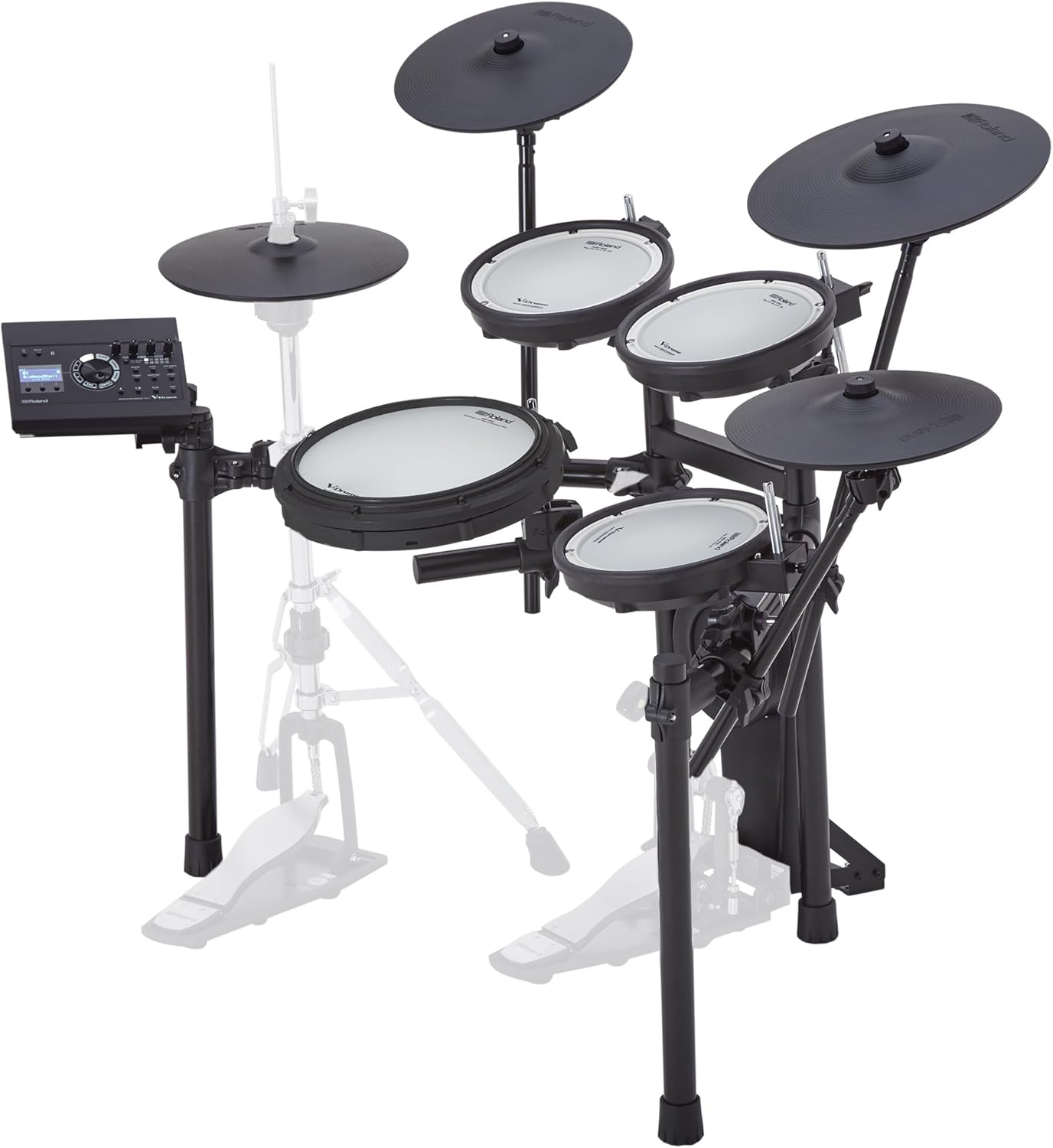 Another great deal on amazon: Roland V Quiet 5-Piece Electronic Crashes, Ride & Hi-Hat Mounted on Acoustic Stand TD-17KVX2 Ultimate Generation 2 Drums Kit 1